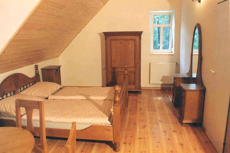 Ubytování - Kokořínsko - Penzion v Kokořínské Dole - 4lůžkový pokoj bez balkónu