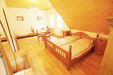Ubytování - Kokořínsko - Penzion v Kokořínské Dole - 4lůžkový pokoj bez balkonu